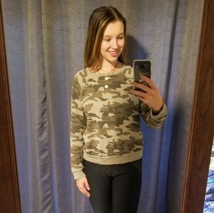 Camo Crewneck Sweatshirt